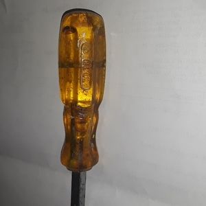 RARE VINTAGE PROTO #9806 10" STEEL FLATHEAD HEX SCREWDRIVER